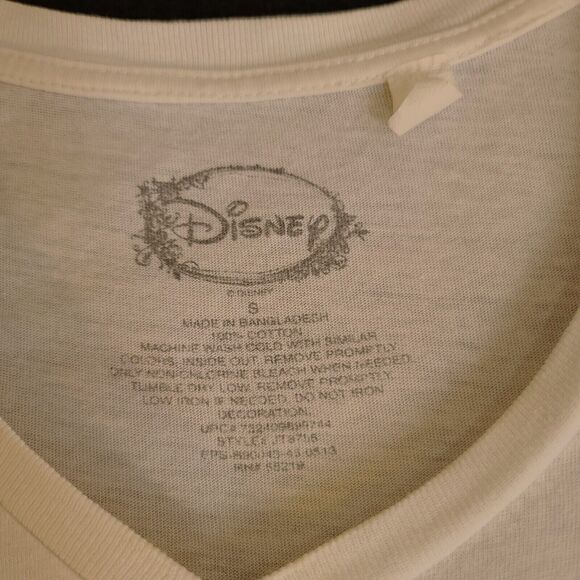 Disney Womens T-Shirt White Size XS 100% Cotton Mickey Patriotic Pullover - Picture 5 of 12